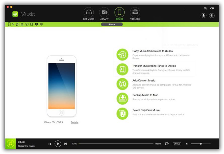 iSkysoft iMusic iPhone Transfer