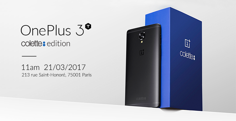 OnePlus 3T colette edition