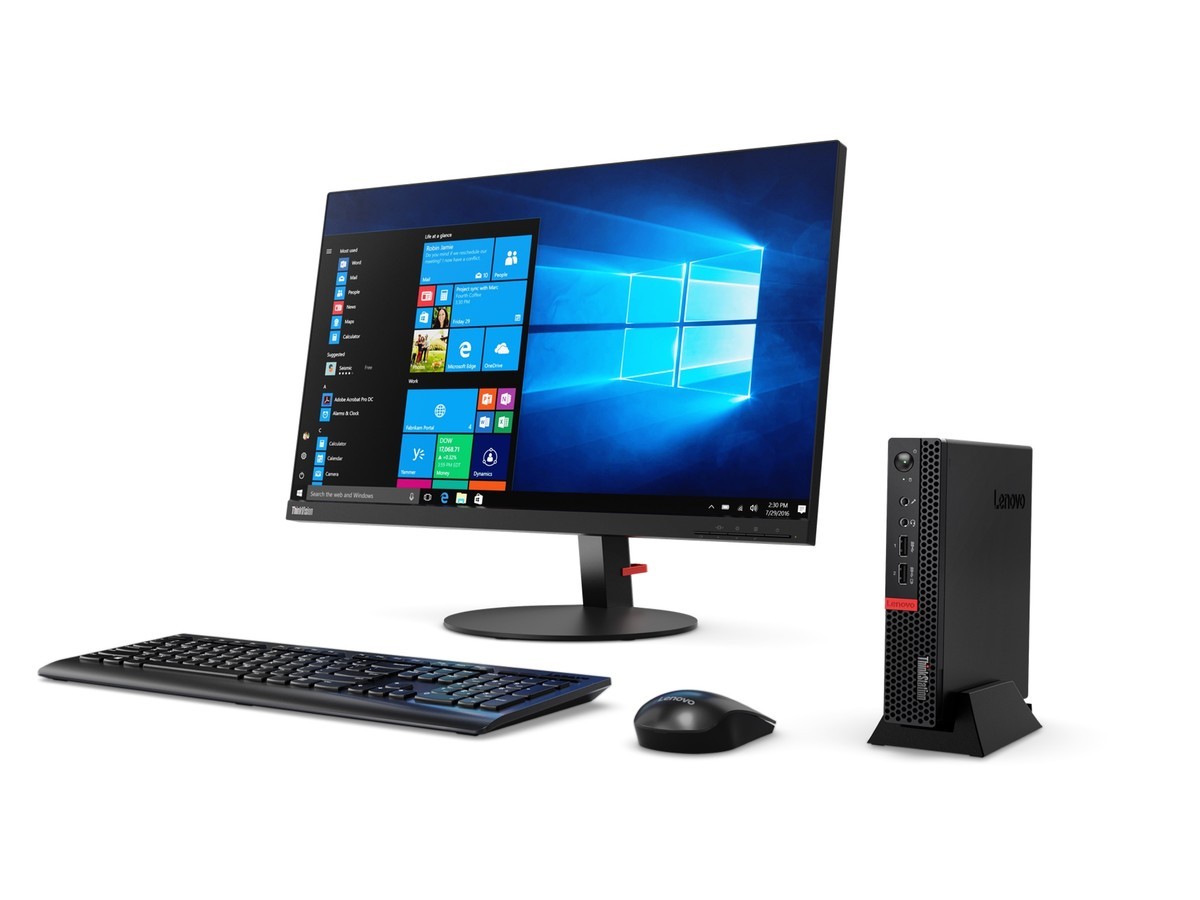 The Lenovo Think Station P320 Tiny most miniature ISV-certified workstation