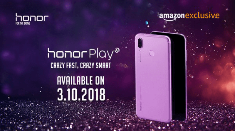 Honor Play Ultraviolet color variant